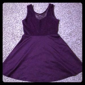 Women’s Purple Cocktail Dress